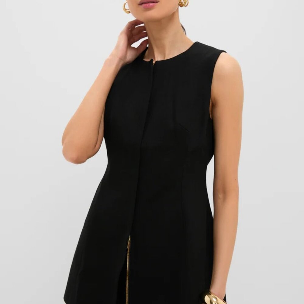 Tuckernuck Black Rhoda Tunic Top - NWT